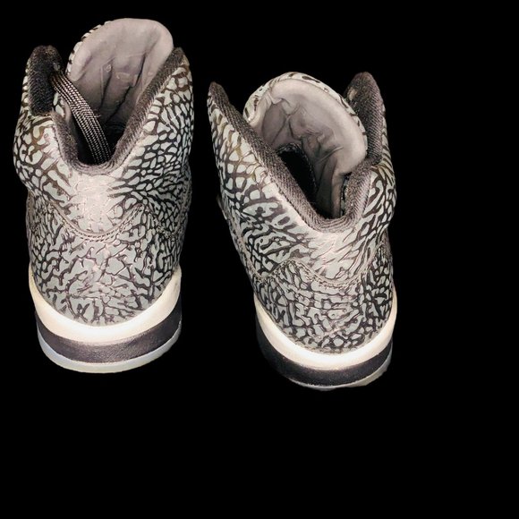 Men's Size 8 Nike Air Jordan Retro 5 3LAB5 Elephant Print - Picture 3 of 5